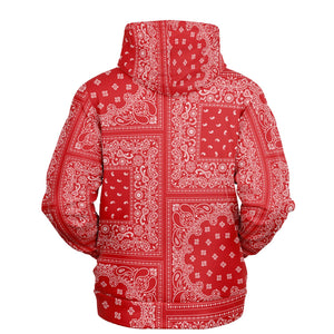 Bandana Hoodie Red