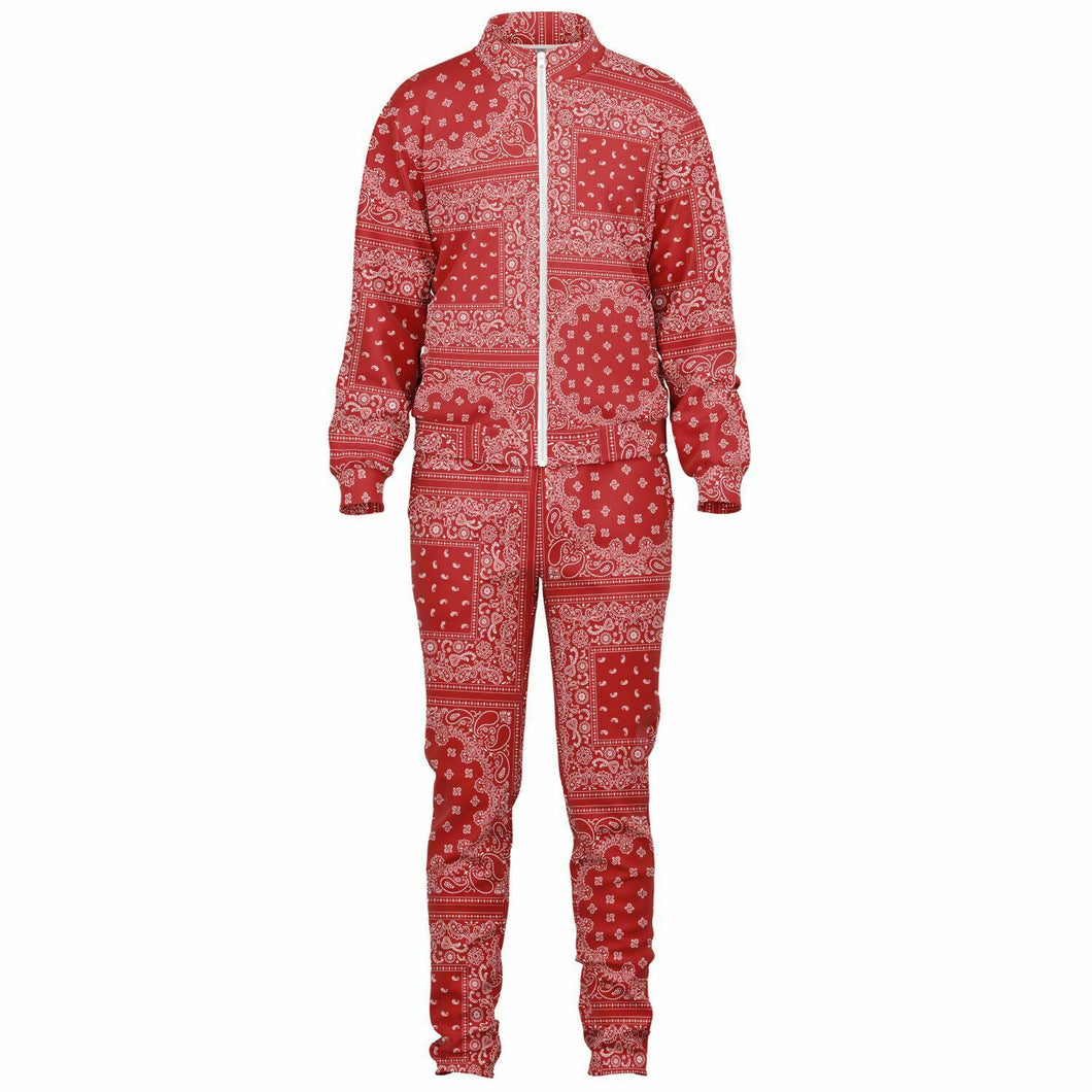 Bandana Tracksuit Red