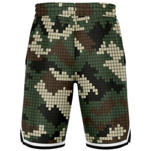 Load image into Gallery viewer, Pixel Camo Basketball Shorts
