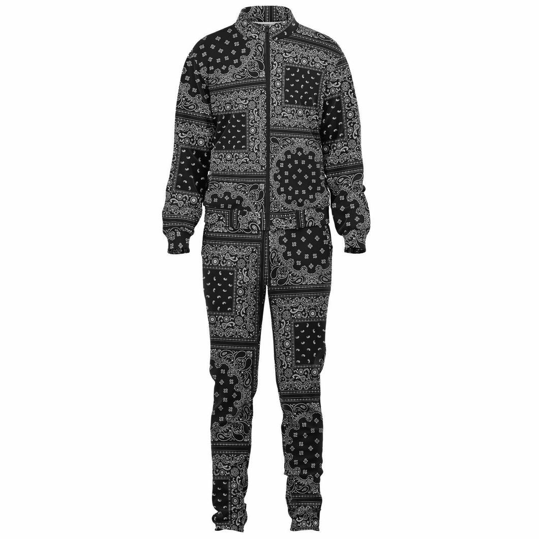 Bandana Tracksuit Black