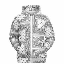 Load image into Gallery viewer, Bandana Hoodie White
