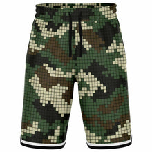 Load image into Gallery viewer, Pixel Camo Basketball Shorts
