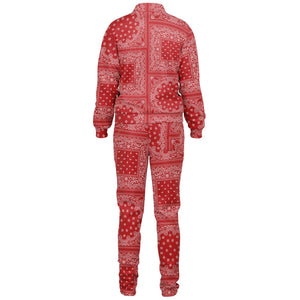 Bandana Tracksuit Red