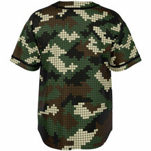 Load image into Gallery viewer, Pixel Camo Baseball Jersey
