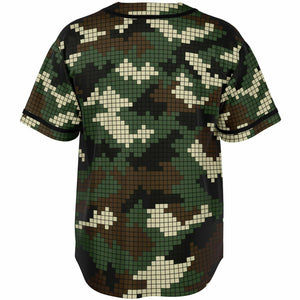 Pixel Camo Baseball Jersey