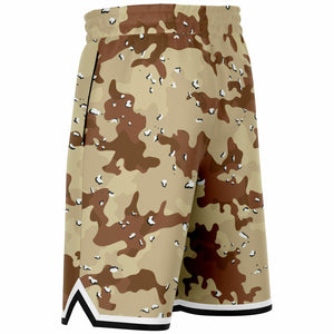 Desert Camo Basketball Shorts